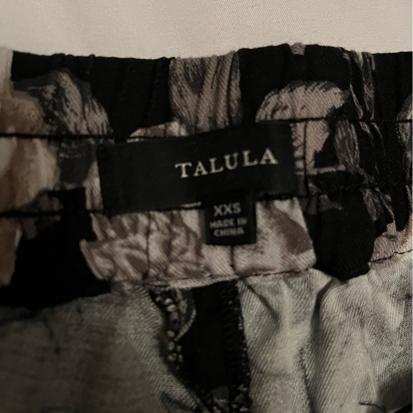 LIKE NEW! Talula Floral Print Pants - Picture 2 of 2
